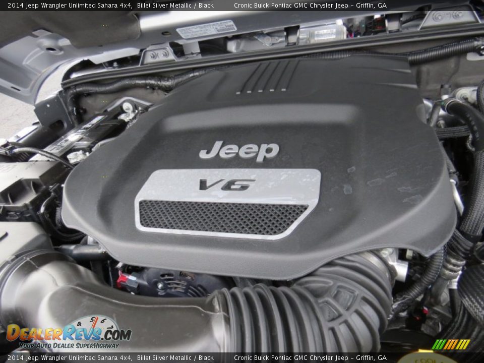 2014 Jeep Wrangler Unlimited Sahara 4x4 Billet Silver Metallic / Black Photo #10