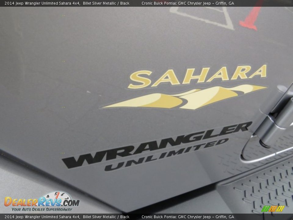 2014 Jeep Wrangler Unlimited Sahara 4x4 Billet Silver Metallic / Black Photo #11