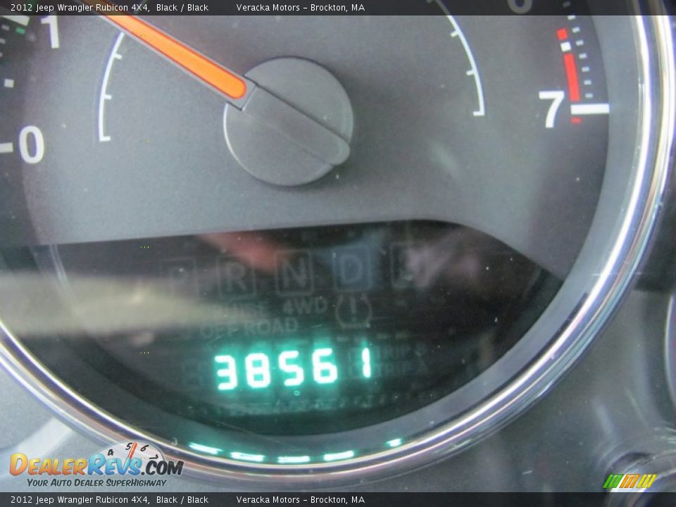 2012 Jeep Wrangler Rubicon 4X4 Black / Black Photo #20