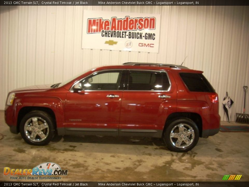 2013 GMC Terrain SLT Crystal Red Tintcoat / Jet Black Photo #2