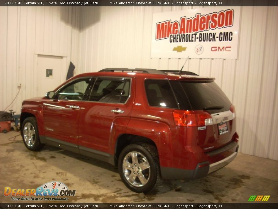 2013 GMC Terrain SLT Crystal Red Tintcoat / Jet Black Photo #3