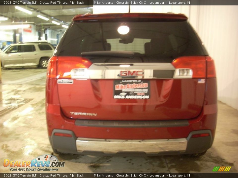 2013 GMC Terrain SLT Crystal Red Tintcoat / Jet Black Photo #4