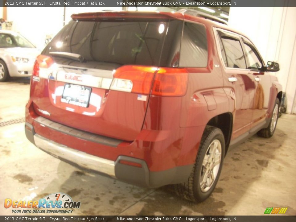 2013 GMC Terrain SLT Crystal Red Tintcoat / Jet Black Photo #5