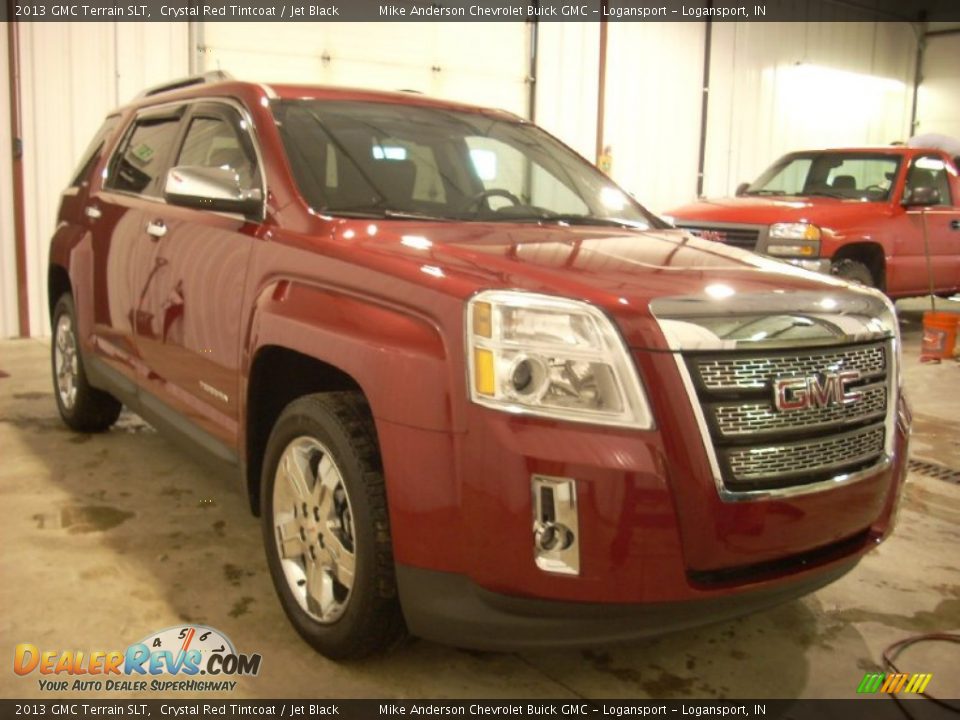 2013 GMC Terrain SLT Crystal Red Tintcoat / Jet Black Photo #6