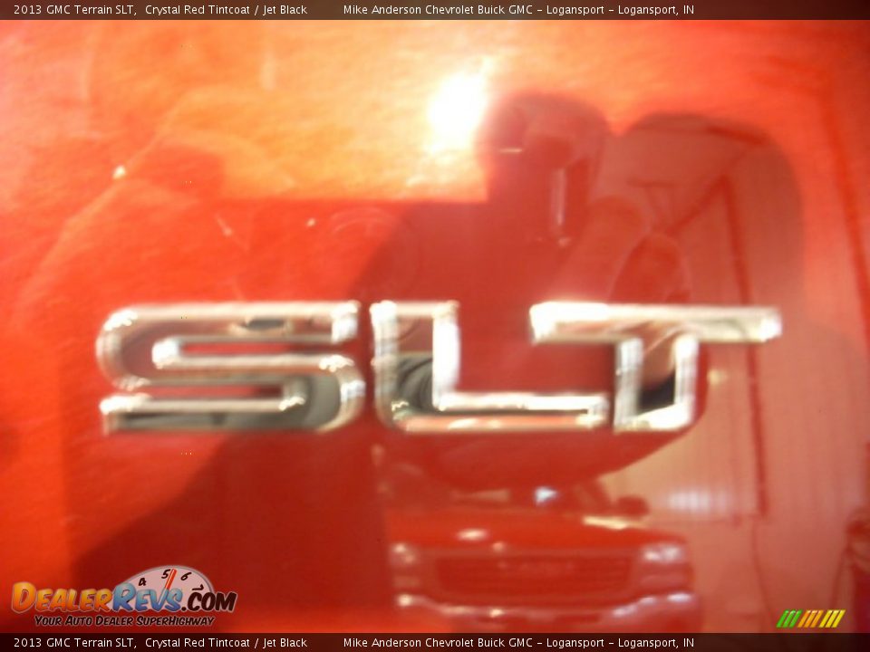 2013 GMC Terrain SLT Crystal Red Tintcoat / Jet Black Photo #7