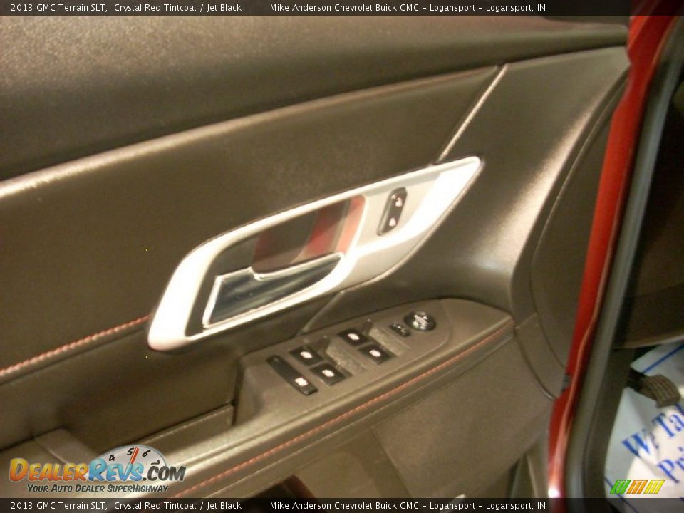 2013 GMC Terrain SLT Crystal Red Tintcoat / Jet Black Photo #8