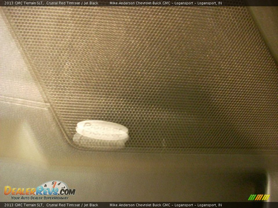 2013 GMC Terrain SLT Crystal Red Tintcoat / Jet Black Photo #9