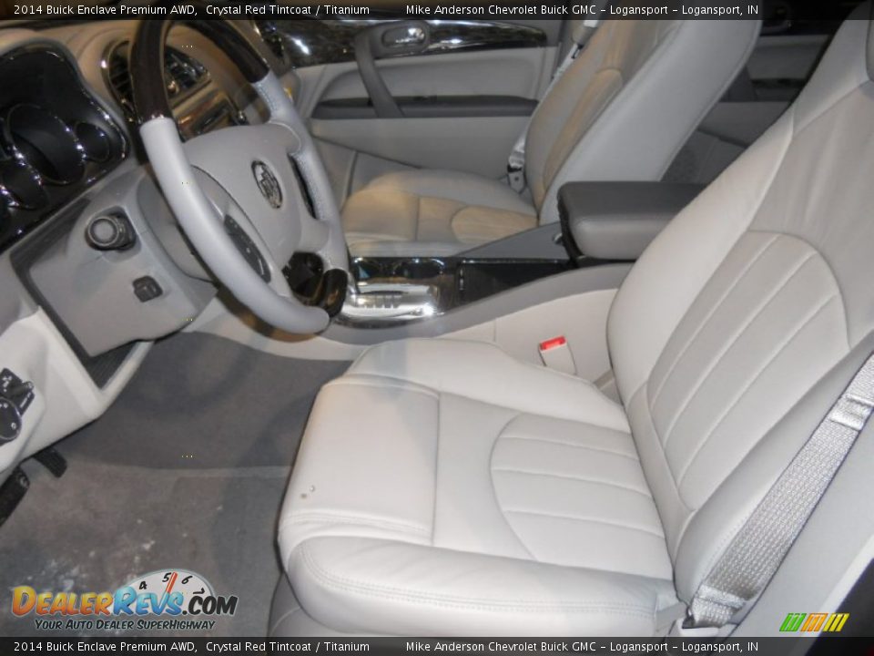 Titanium Interior - 2014 Buick Enclave Premium AWD Photo #3