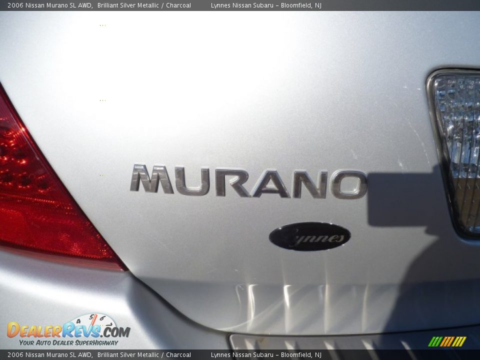 2006 Nissan Murano SL AWD Brilliant Silver Metallic / Charcoal Photo #8