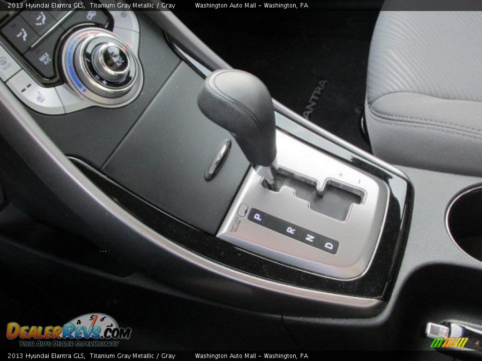 2013 Hyundai Elantra GLS Titanium Gray Metallic / Gray Photo #14