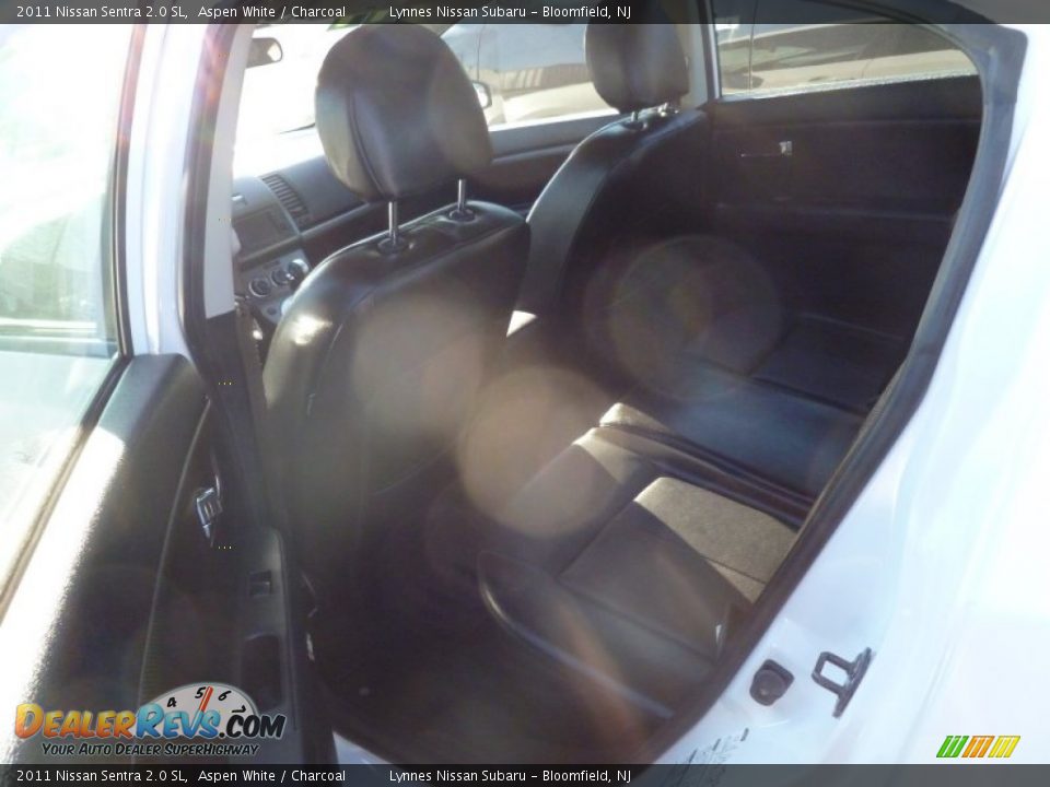 2011 Nissan Sentra 2.0 SL Aspen White / Charcoal Photo #7