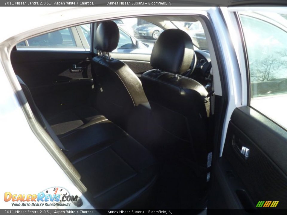 2011 Nissan Sentra 2.0 SL Aspen White / Charcoal Photo #10