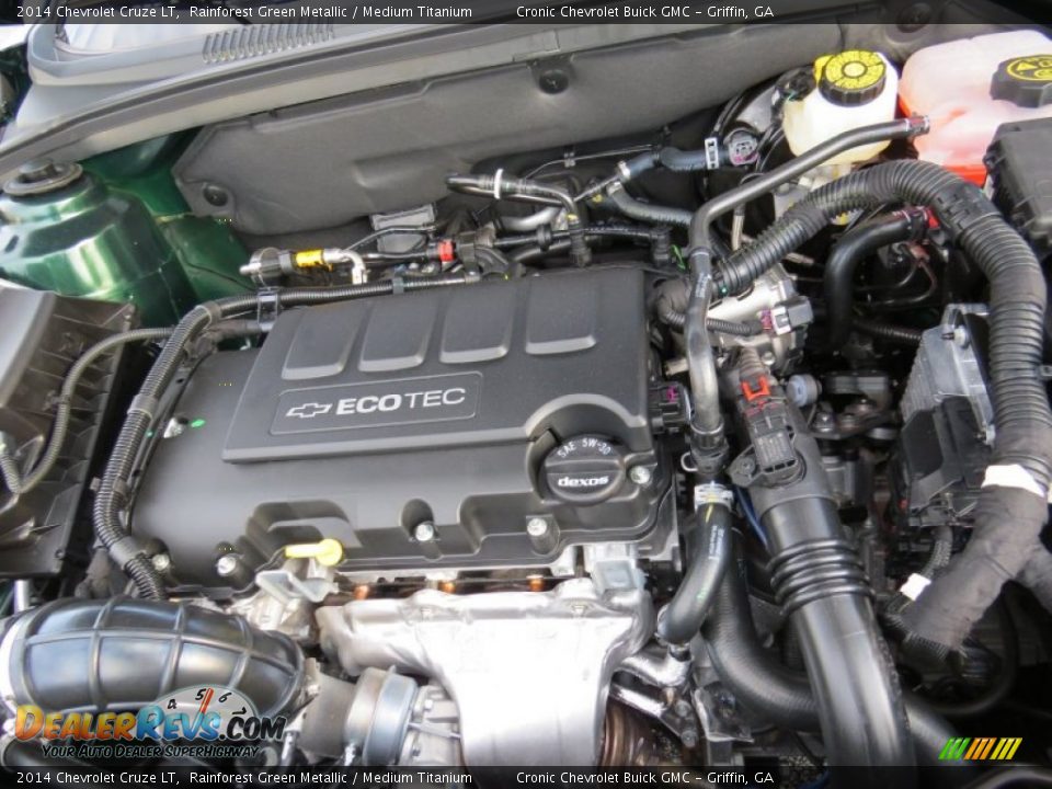 2014 Chevrolet Cruze LT 1.4 Liter Turbocharged DOHC 16-Valve VVT ECOTEC 4 Cylinder Engine Photo #13