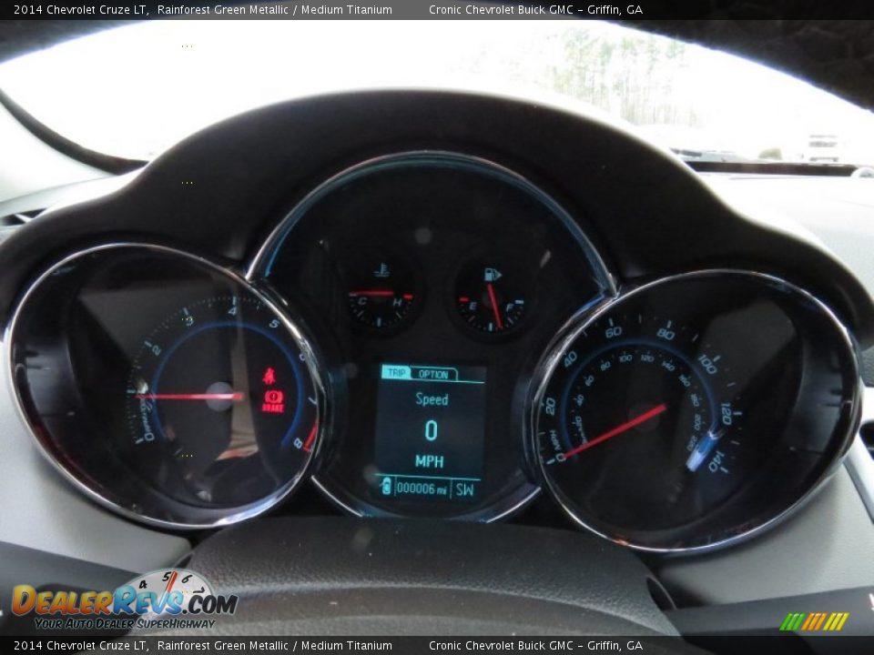 2014 Chevrolet Cruze LT Gauges Photo #14