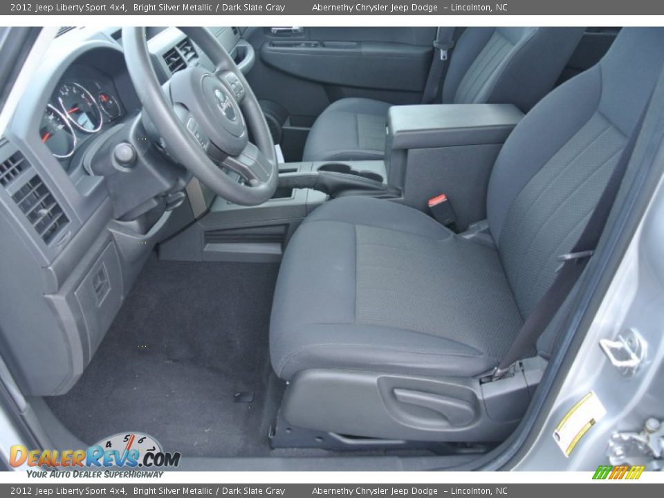 2012 Jeep Liberty Sport 4x4 Bright Silver Metallic / Dark Slate Gray Photo #8