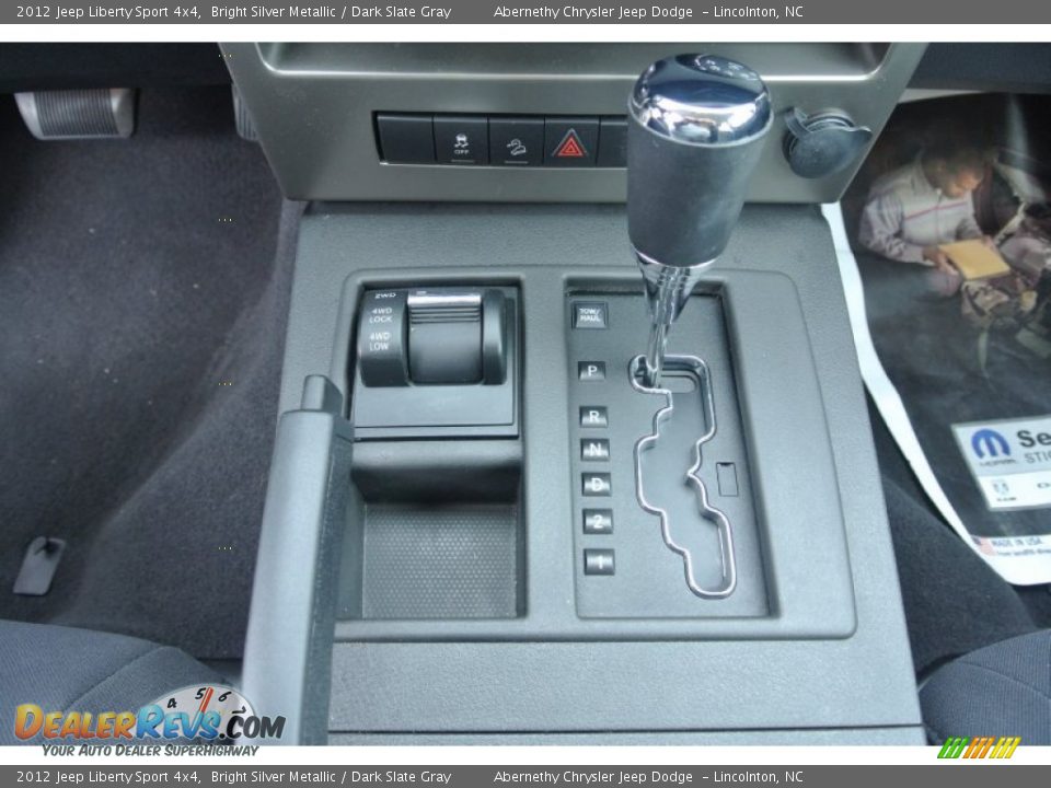 2012 Jeep Liberty Sport 4x4 Bright Silver Metallic / Dark Slate Gray Photo #11