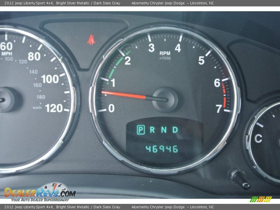 2012 Jeep Liberty Sport 4x4 Bright Silver Metallic / Dark Slate Gray Photo #14