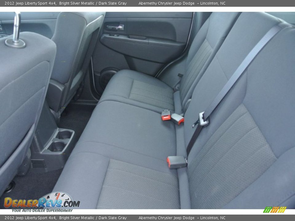 2012 Jeep Liberty Sport 4x4 Bright Silver Metallic / Dark Slate Gray Photo #15