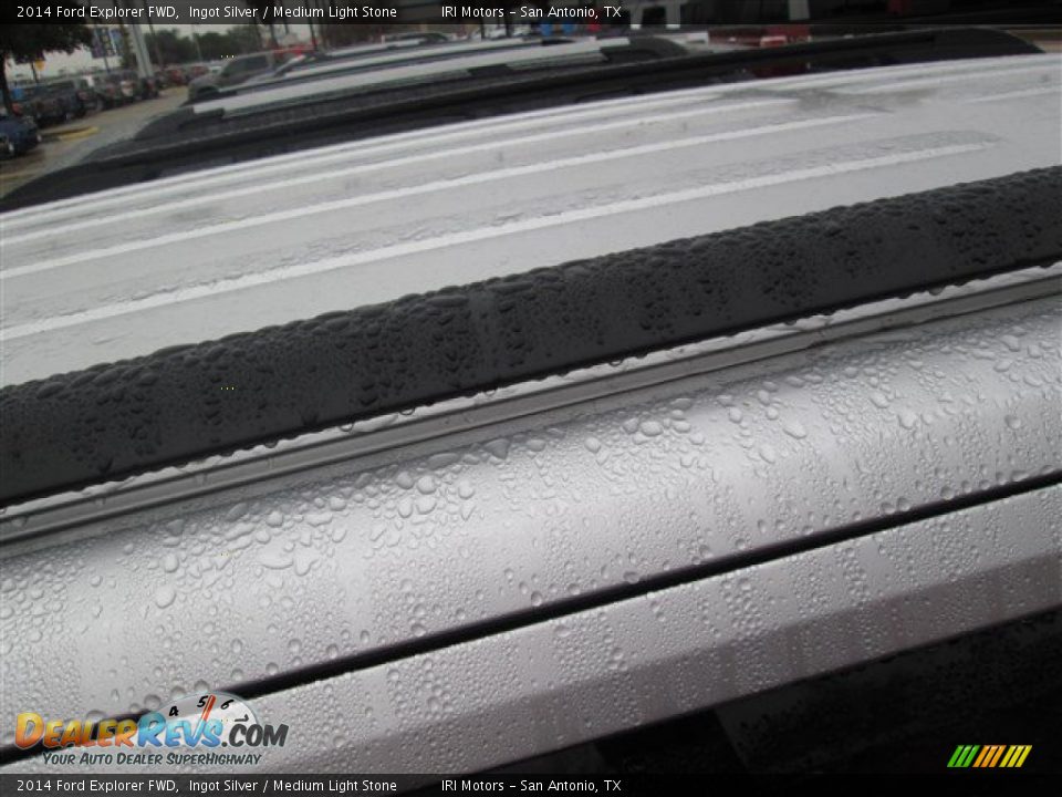 2014 Ford Explorer FWD Ingot Silver / Medium Light Stone Photo #4
