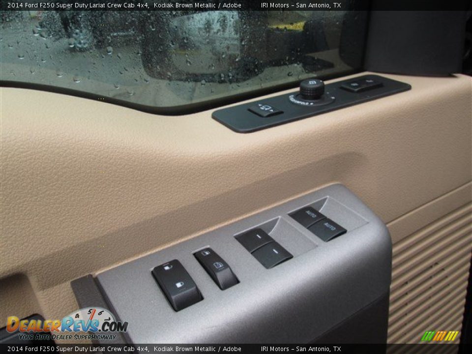 2014 Ford F250 Super Duty Lariat Crew Cab 4x4 Kodiak Brown Metallic / Adobe Photo #13