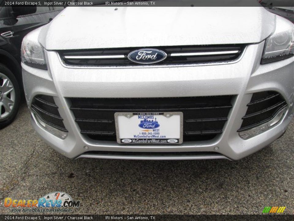 2014 Ford Escape S Ingot Silver / Charcoal Black Photo #1