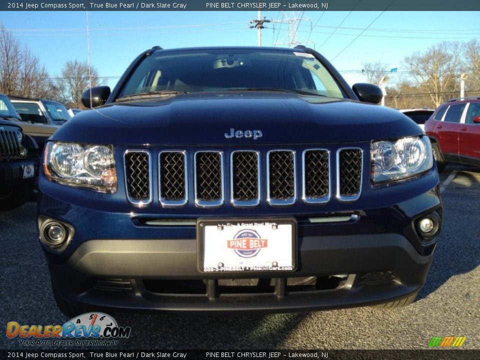 2014 Jeep Compass Sport True Blue Pearl / Dark Slate Gray Photo #2