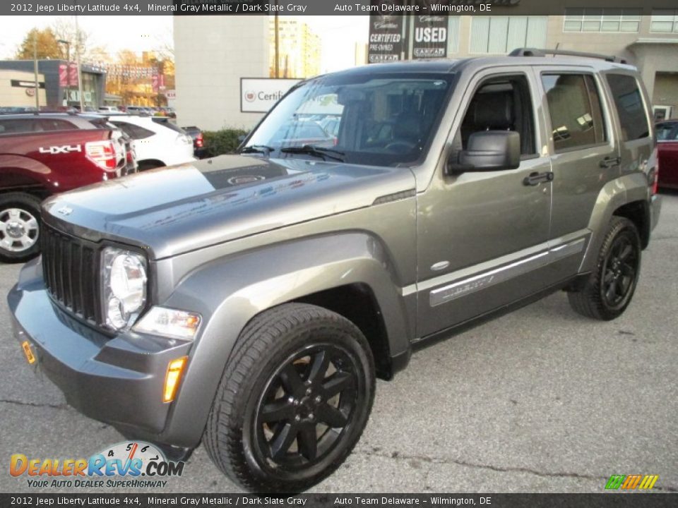 2012 Jeep Liberty Latitude 4x4 Mineral Gray Metallic / Dark Slate Gray Photo #2