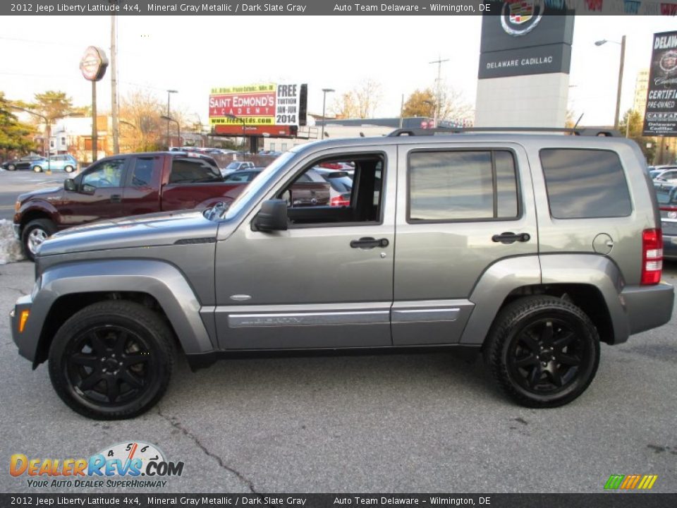 2012 Jeep Liberty Latitude 4x4 Mineral Gray Metallic / Dark Slate Gray Photo #3