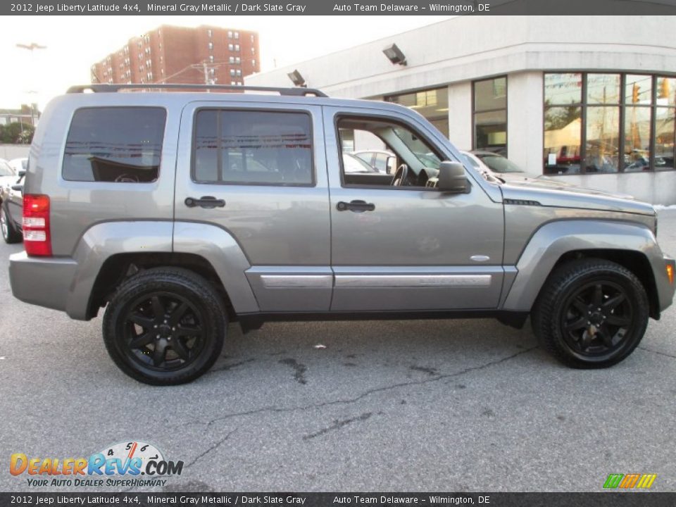 2012 Jeep Liberty Latitude 4x4 Mineral Gray Metallic / Dark Slate Gray Photo #7