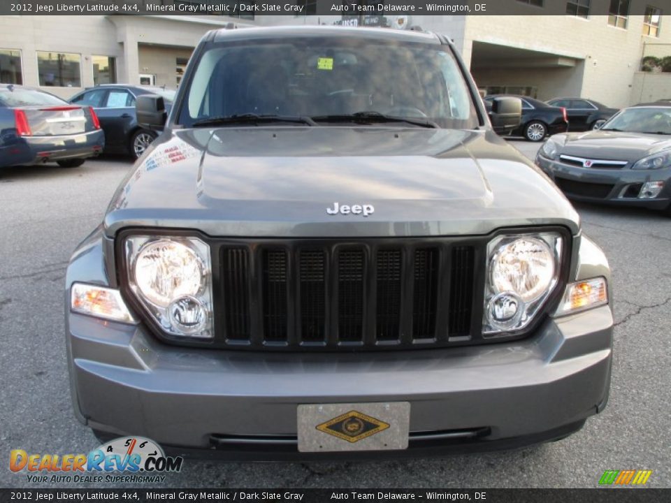 2012 Jeep Liberty Latitude 4x4 Mineral Gray Metallic / Dark Slate Gray Photo #9