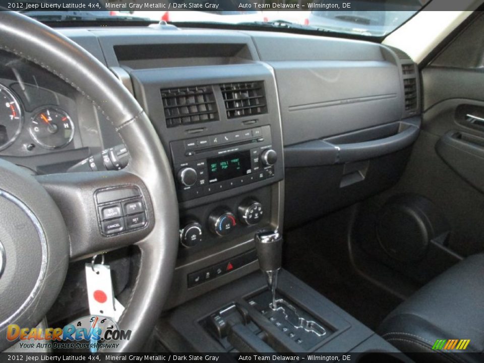 2012 Jeep Liberty Latitude 4x4 Mineral Gray Metallic / Dark Slate Gray Photo #14