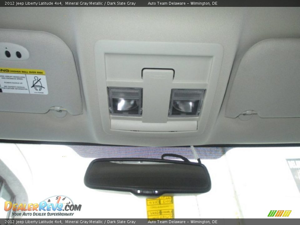 2012 Jeep Liberty Latitude 4x4 Mineral Gray Metallic / Dark Slate Gray Photo #18