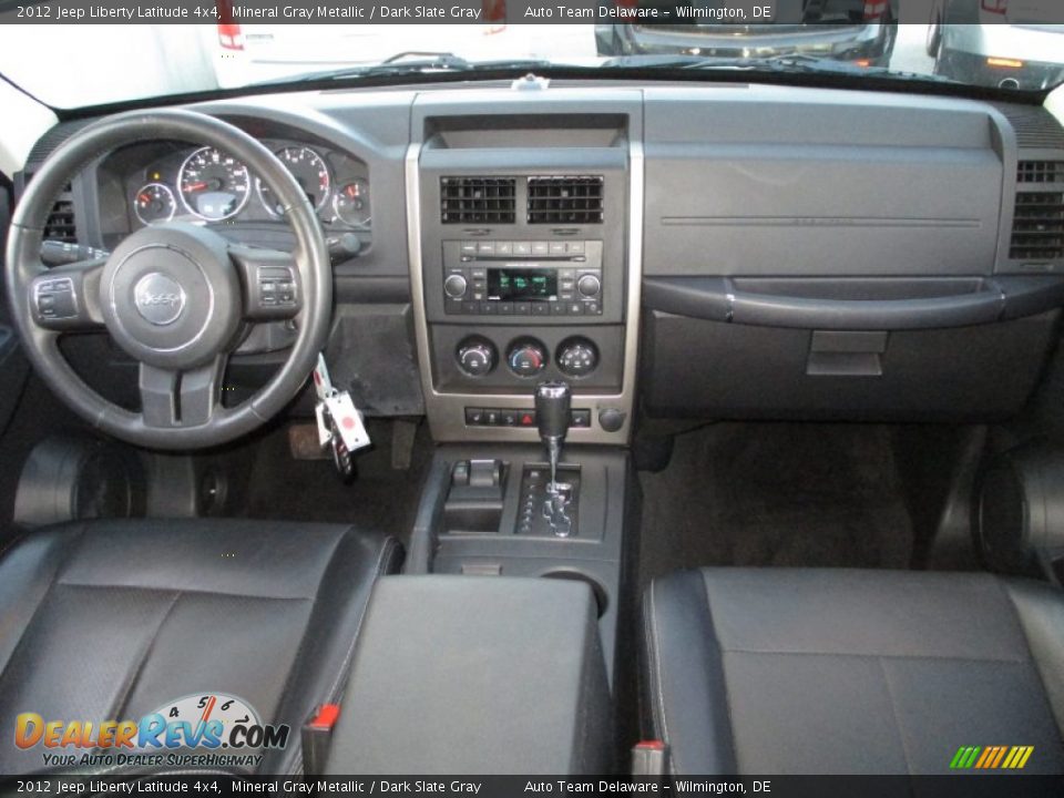 2012 Jeep Liberty Latitude 4x4 Mineral Gray Metallic / Dark Slate Gray Photo #21