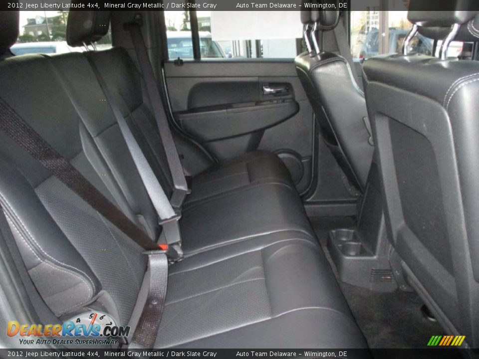 2012 Jeep Liberty Latitude 4x4 Mineral Gray Metallic / Dark Slate Gray Photo #22