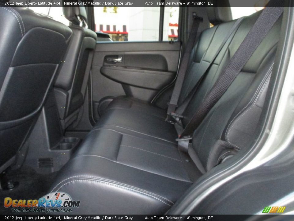 2012 Jeep Liberty Latitude 4x4 Mineral Gray Metallic / Dark Slate Gray Photo #24