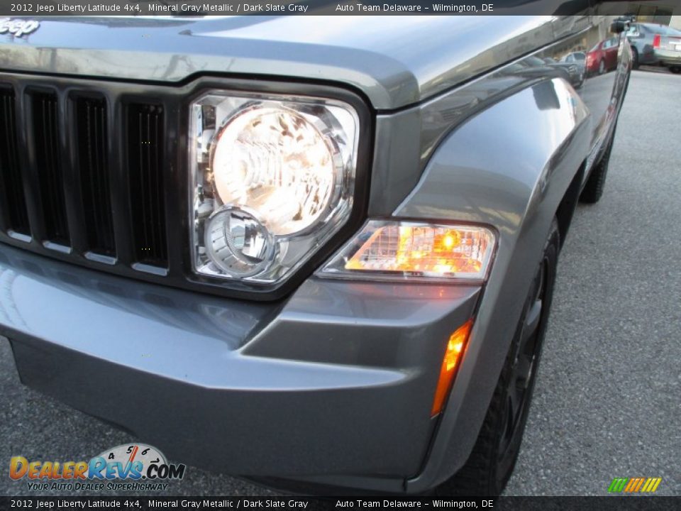 2012 Jeep Liberty Latitude 4x4 Mineral Gray Metallic / Dark Slate Gray Photo #27