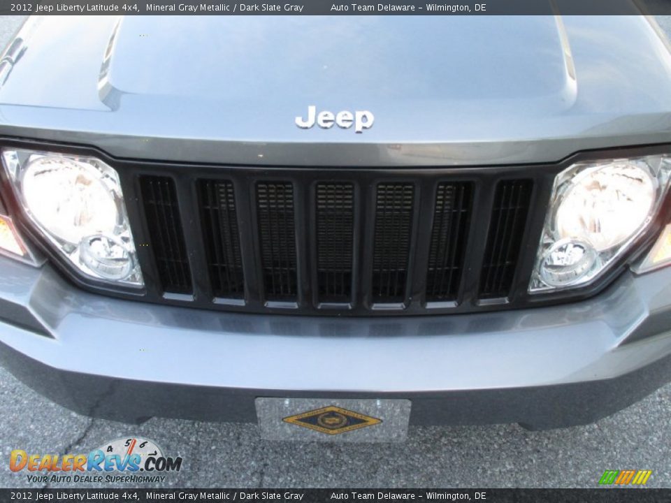 2012 Jeep Liberty Latitude 4x4 Mineral Gray Metallic / Dark Slate Gray Photo #28