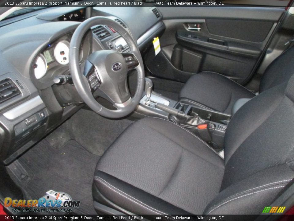 2013 Subaru Impreza 2.0i Sport Premium 5 Door Camellia Red Pearl / Black Photo #11