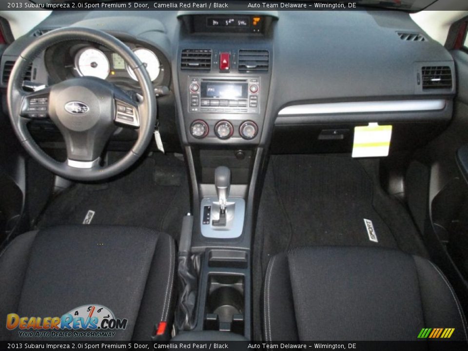 2013 Subaru Impreza 2.0i Sport Premium 5 Door Camellia Red Pearl / Black Photo #20