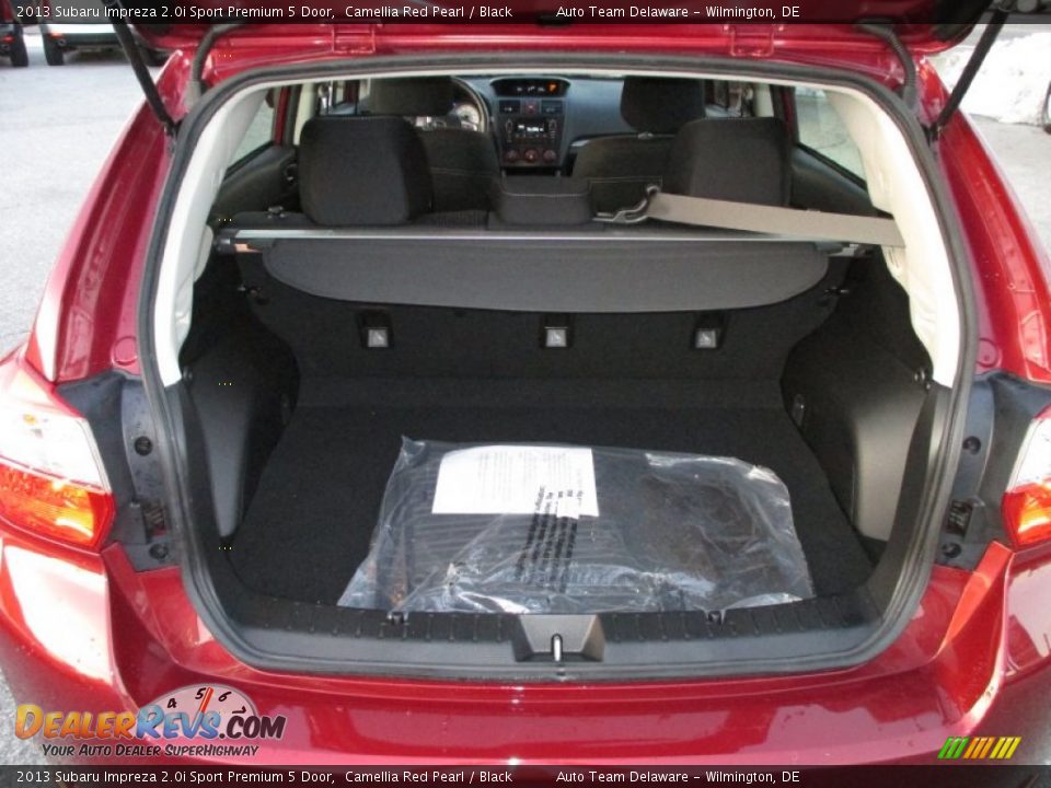 2013 Subaru Impreza 2.0i Sport Premium 5 Door Camellia Red Pearl / Black Photo #24