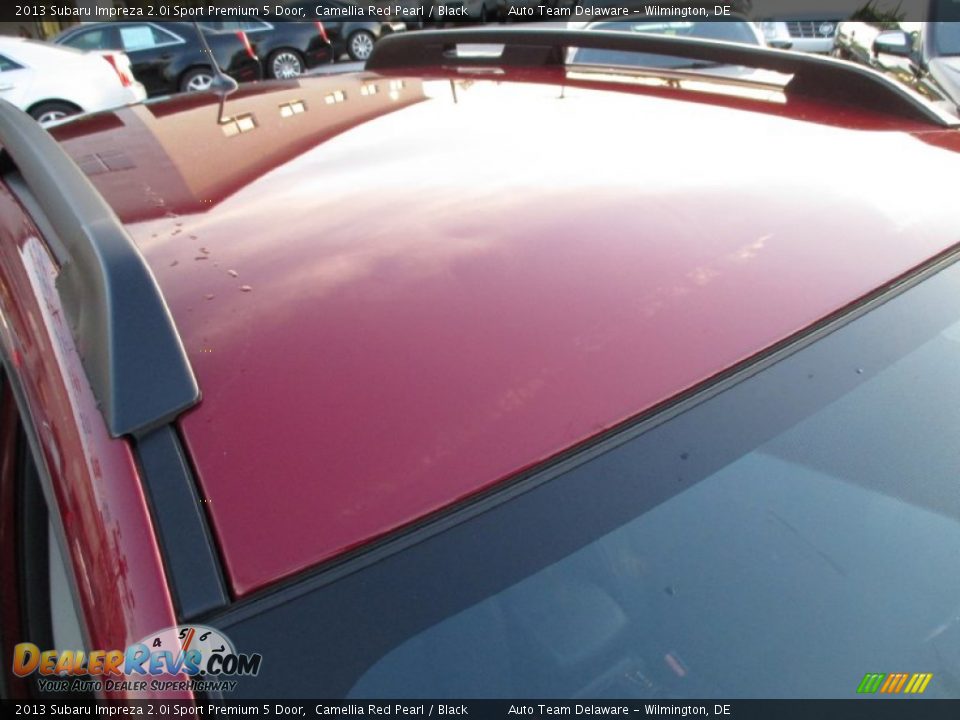 2013 Subaru Impreza 2.0i Sport Premium 5 Door Camellia Red Pearl / Black Photo #28