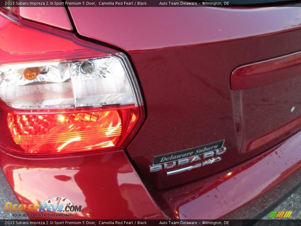 2013 Subaru Impreza 2.0i Sport Premium 5 Door Camellia Red Pearl / Black Photo #30