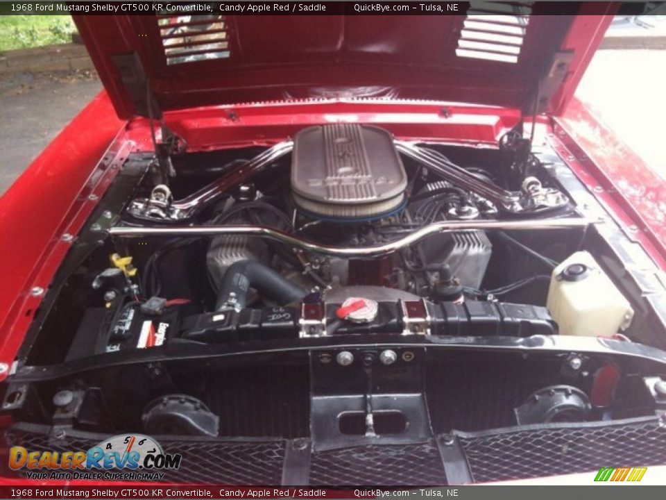 1968 Ford Mustang Shelby GT500 KR Convertible 428 Cobra Jet OHV 16-Valve V8 Engine Photo #6