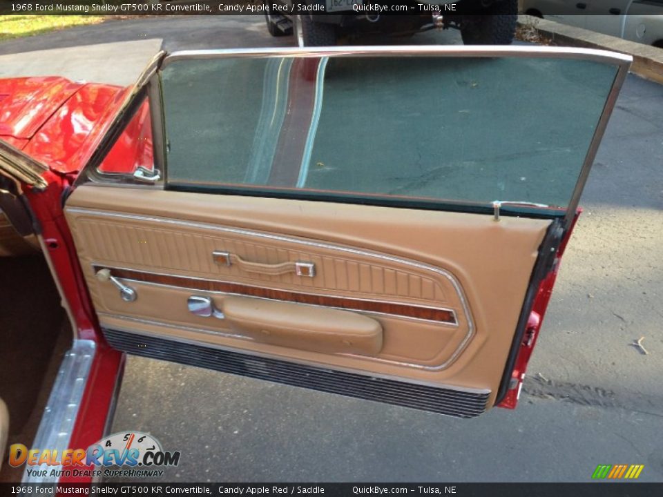 Door Panel of 1968 Ford Mustang Shelby GT500 KR Convertible Photo #11