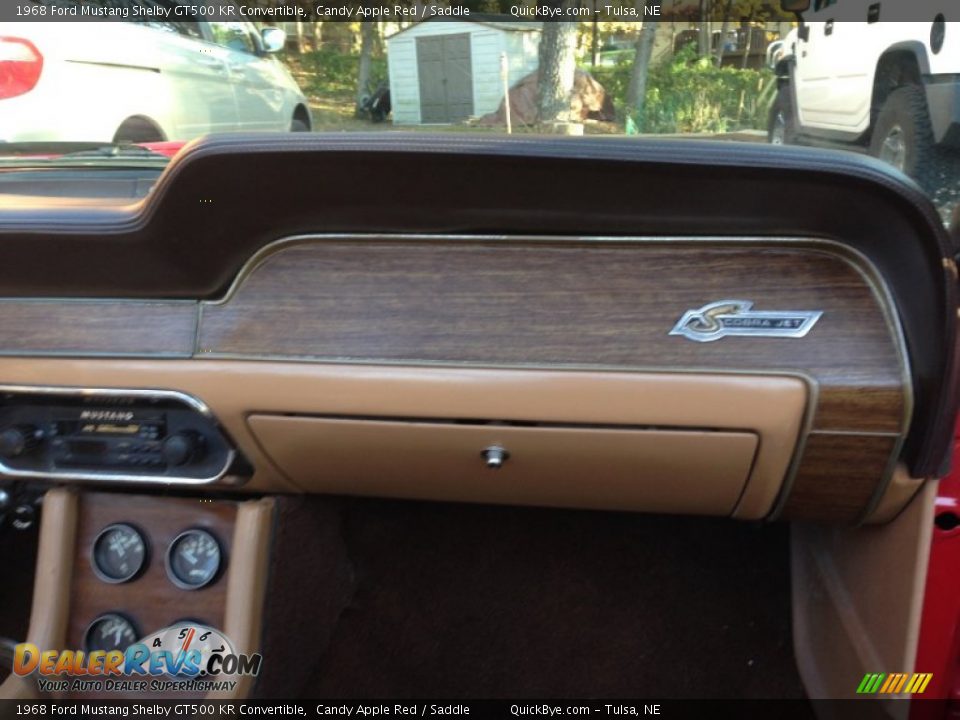 Dashboard of 1968 Ford Mustang Shelby GT500 KR Convertible Photo #18