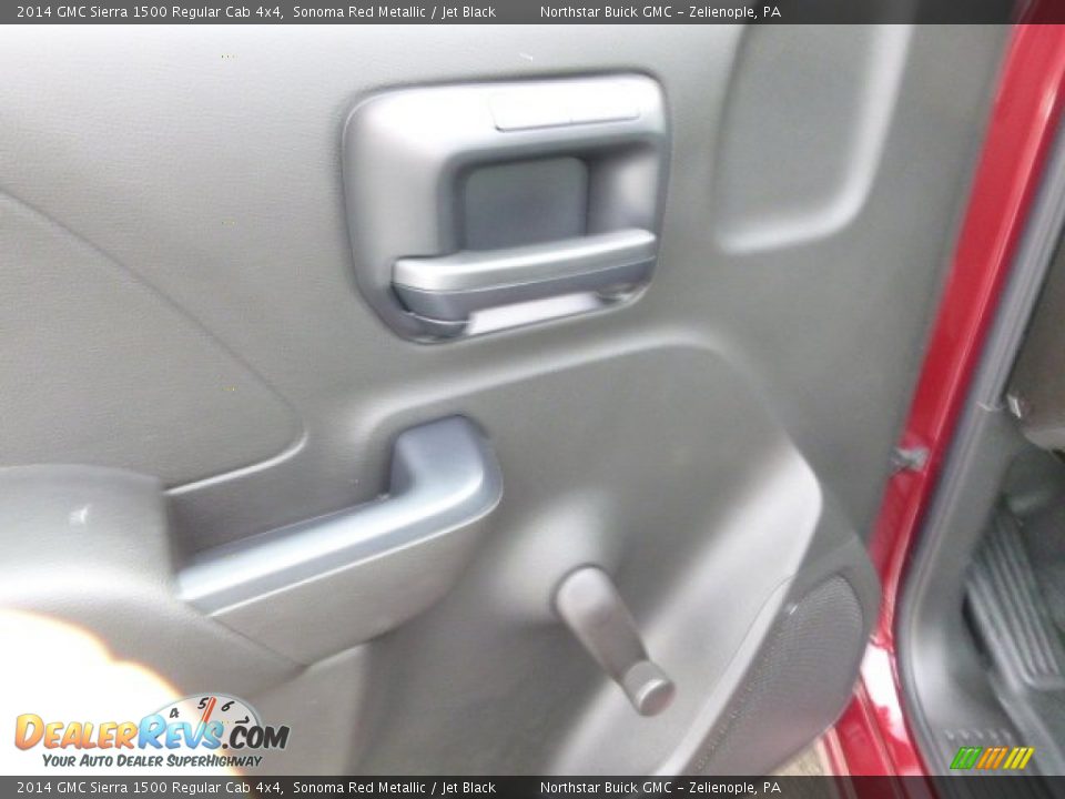 2014 GMC Sierra 1500 Regular Cab 4x4 Sonoma Red Metallic / Jet Black Photo #13