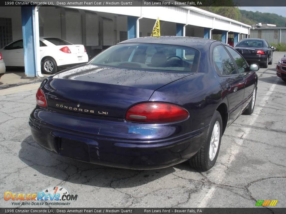 1998 Chrysler Concorde LXi Deep Amethyst Pearl Coat / Medium Quartz Photo #2