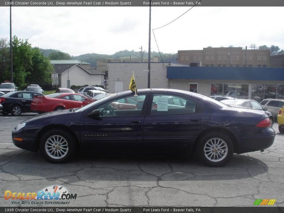 1998 Chrysler Concorde LXi Deep Amethyst Pearl Coat / Medium Quartz Photo #5