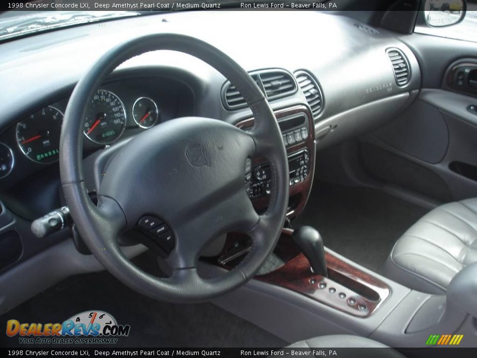 1998 Chrysler Concorde LXi Deep Amethyst Pearl Coat / Medium Quartz Photo #7