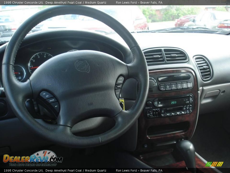1998 Chrysler Concorde LXi Deep Amethyst Pearl Coat / Medium Quartz Photo #11